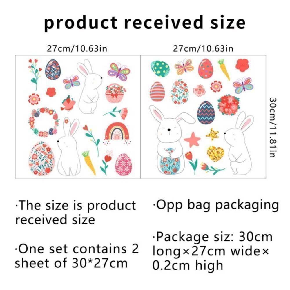 Easter Wall/Window Decals  - Picture 8 of 8